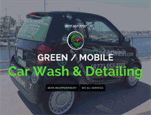 Tablet Screenshot of earthcarwash.com